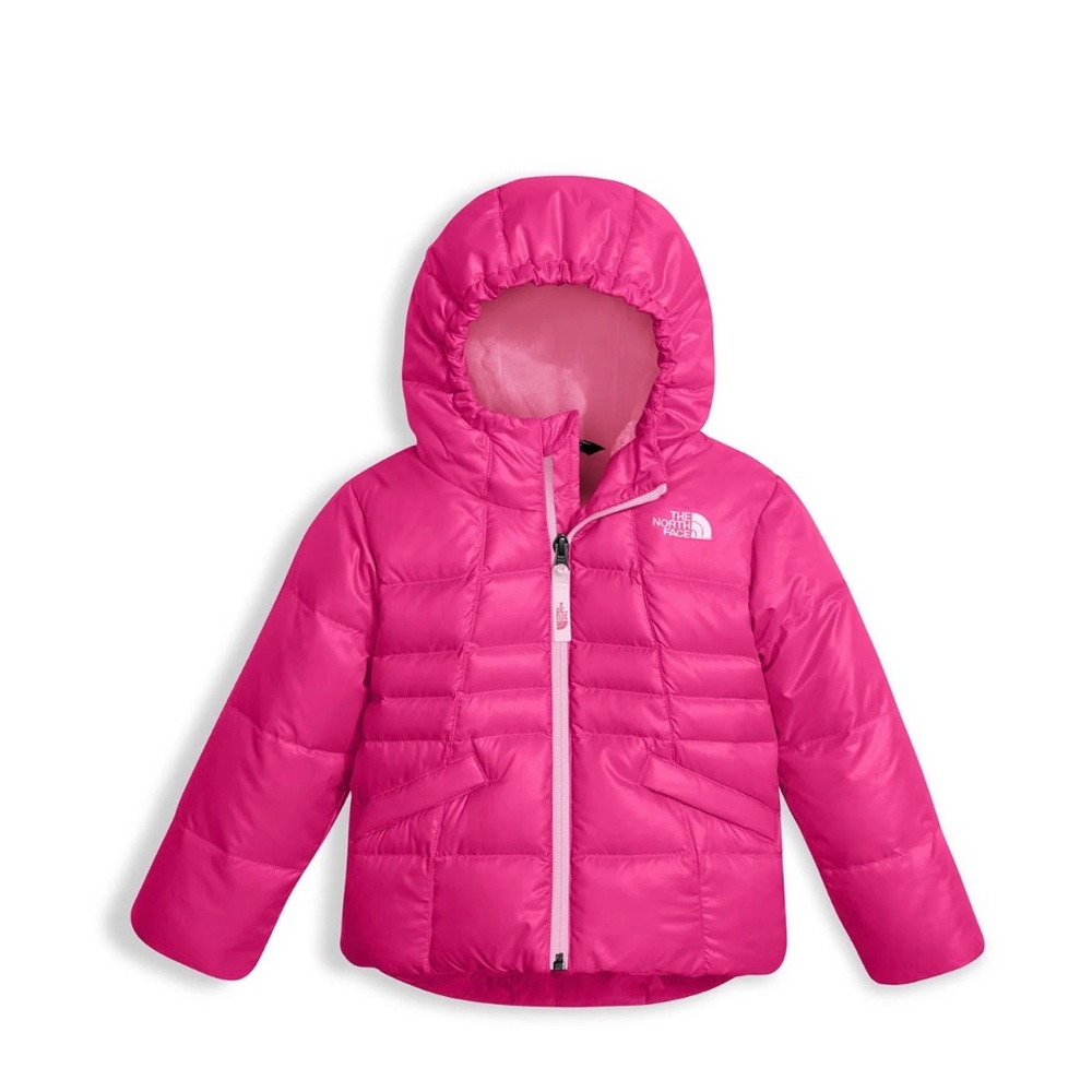 The North Face Kids Bright Pink Hooded Jacket